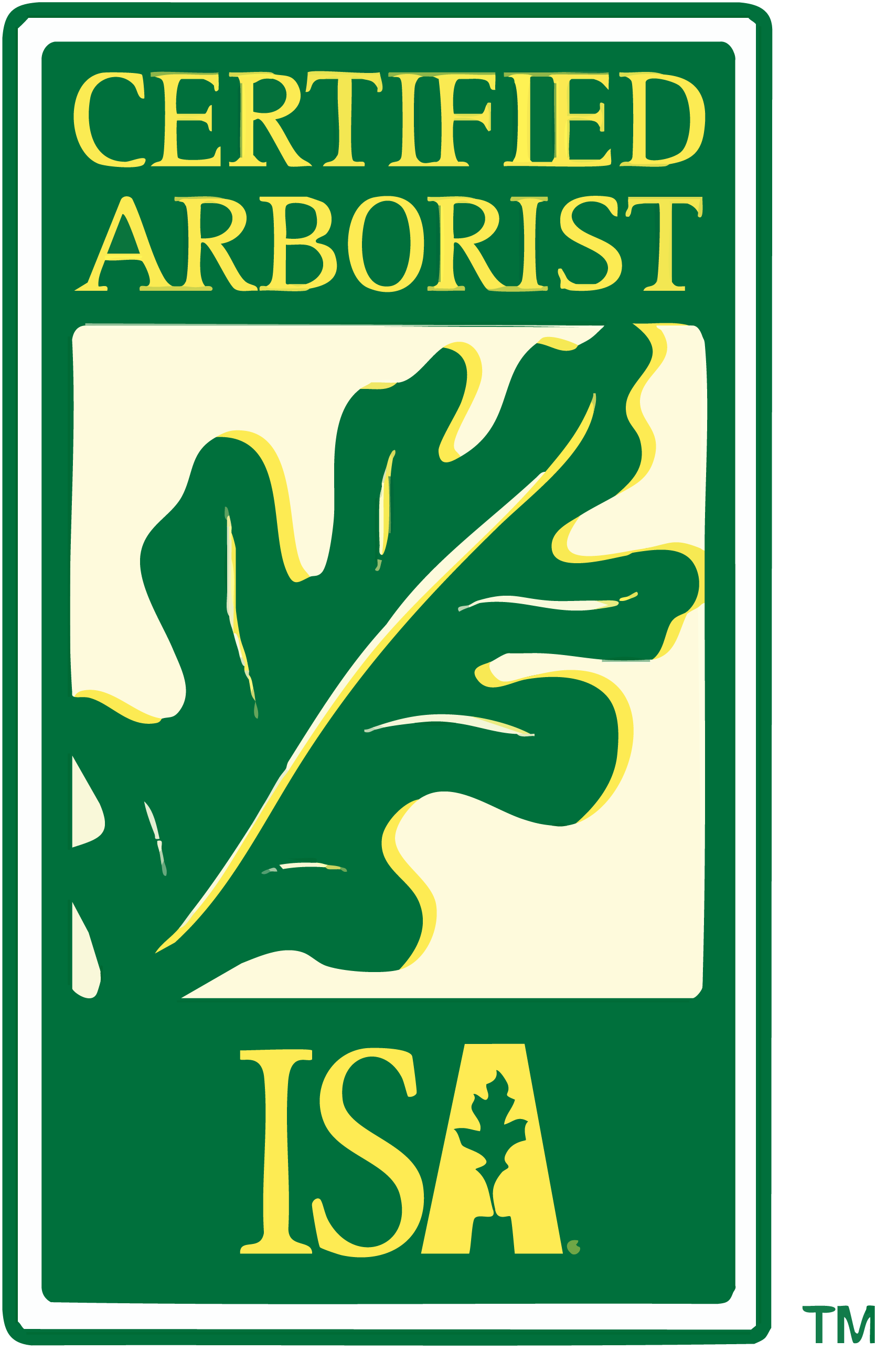 ISA Certified Arborist badge